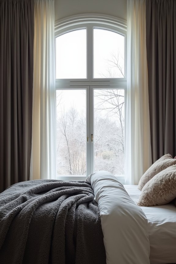 cozy winter window treatments