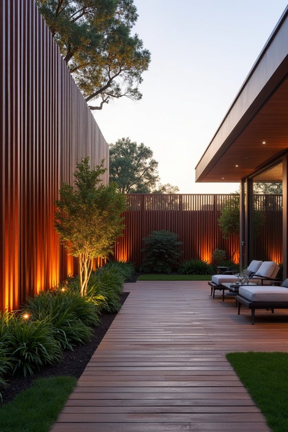 create peaceful outdoor sanctuary