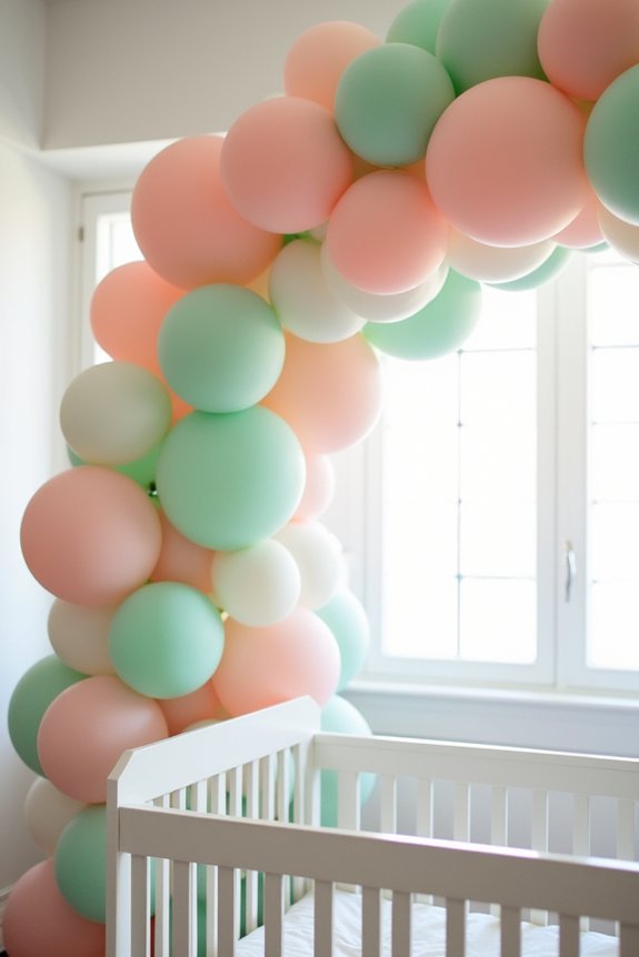 creative balloon focal points