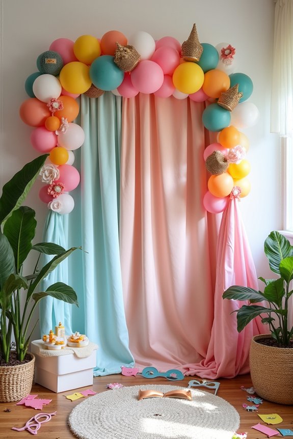 creative budget friendly backdrops