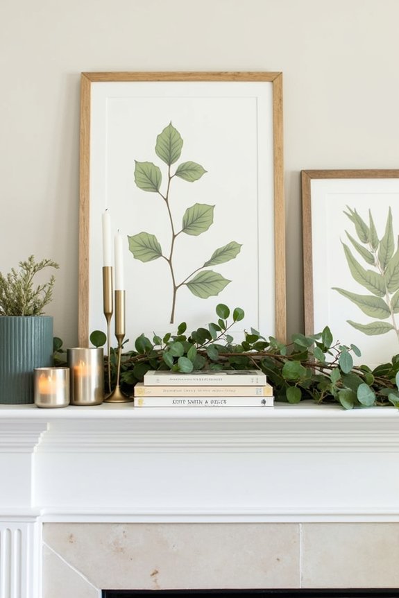creative mantel decor ideas