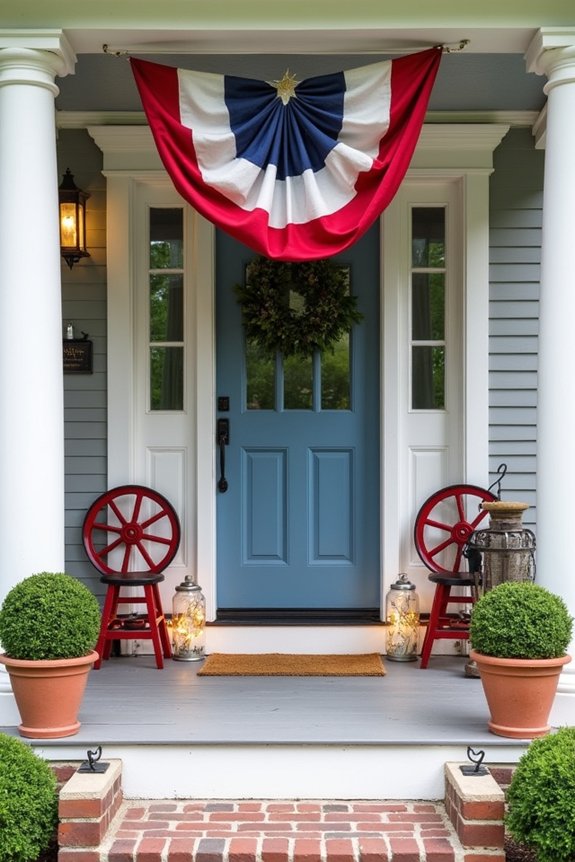 creative patriotic decor swaps