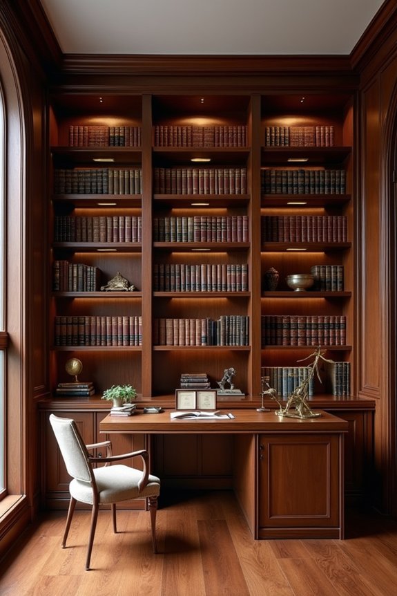 curated bookshelf for expertise