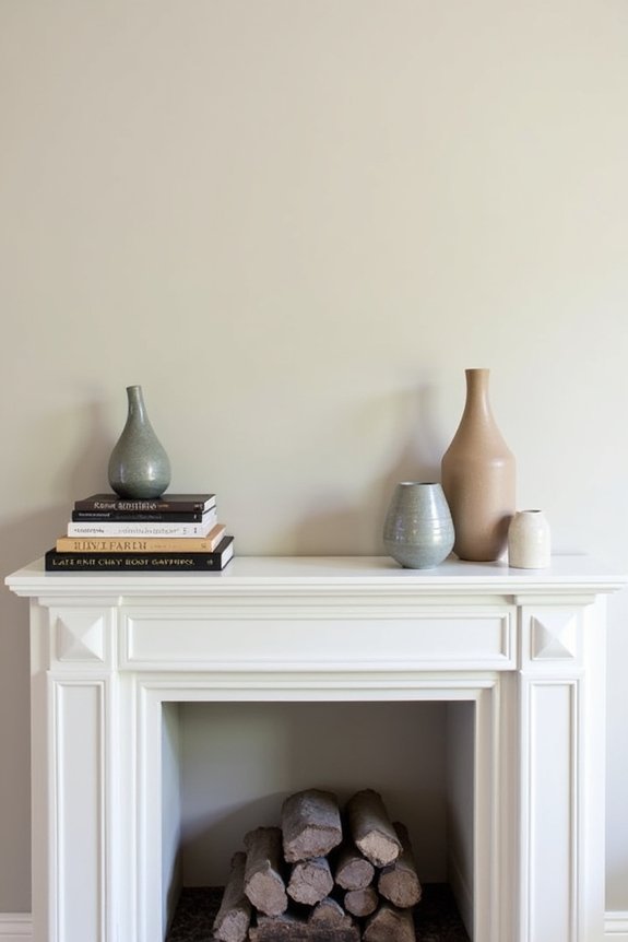 curated displays with layers
