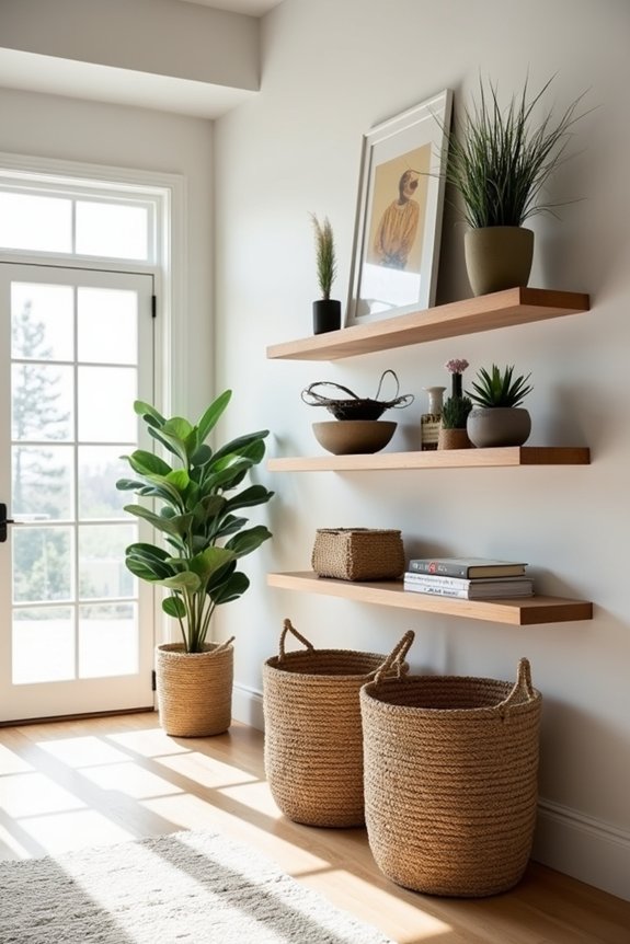 custom shelving for organizing