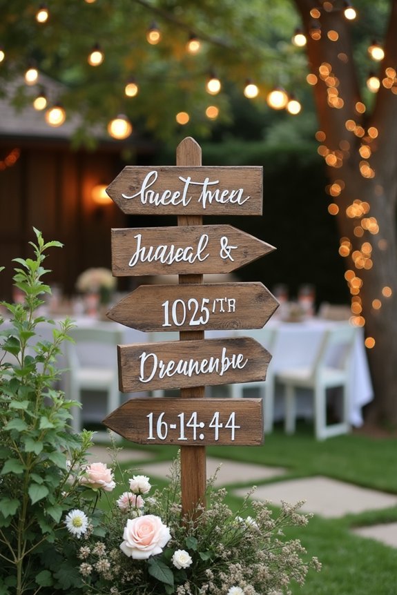 custom signs and markers