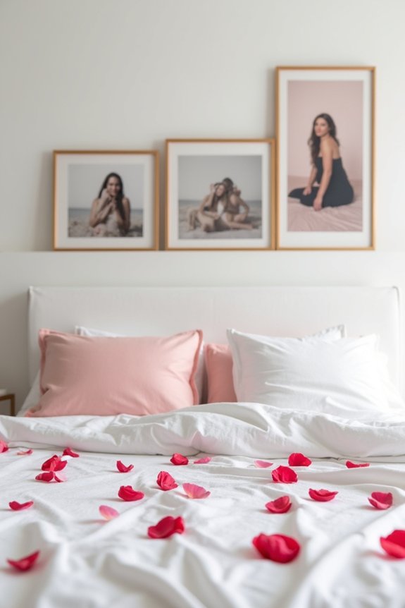 declutter for romantic ambiance