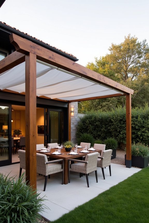 define outdoor living spaces