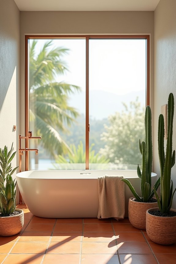 desert plants for humid bathrooms