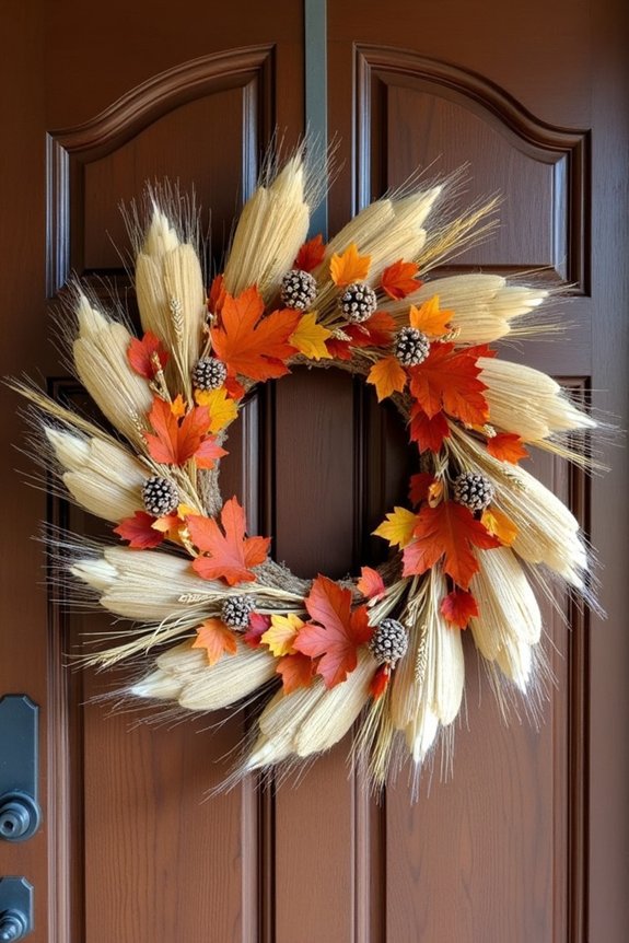 diy harvest wreath tutorial