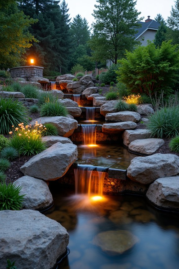 diy patio water feature