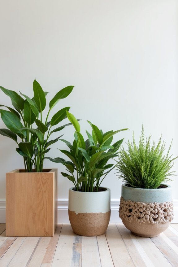 diy planters by skill