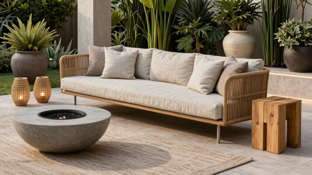 durable weather resistant patio decor