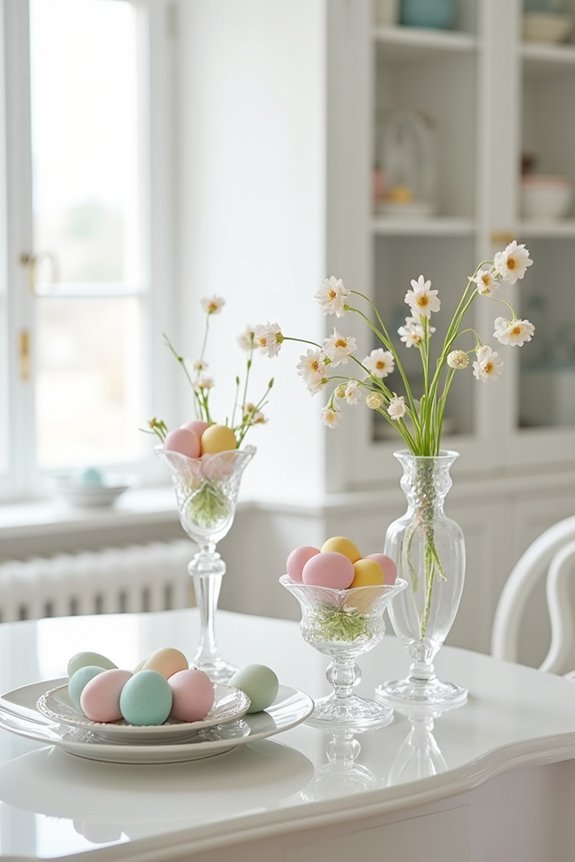 easter egg centerpiece display