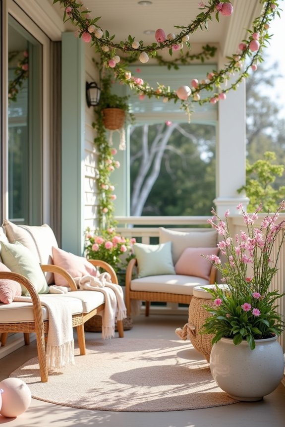 easter themed outdoor decorations ideas