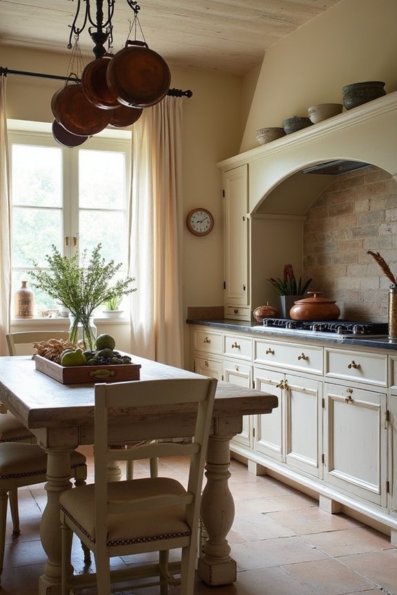 eclectic vintage kitchen decor