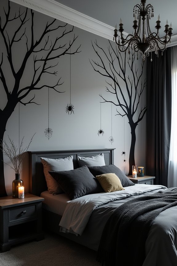 eerie removable wall decor