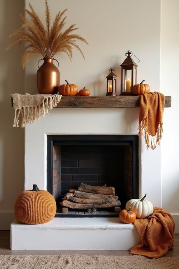 effortless seasonal fireplace updates
