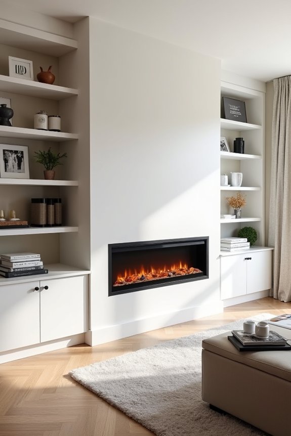 electric insert shelving installation
