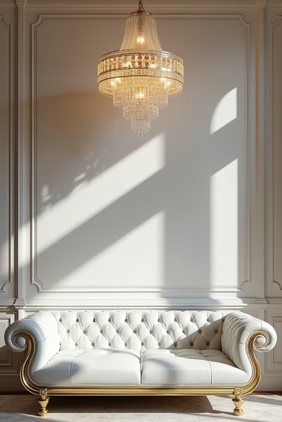 elegant chandeliers and fixtures