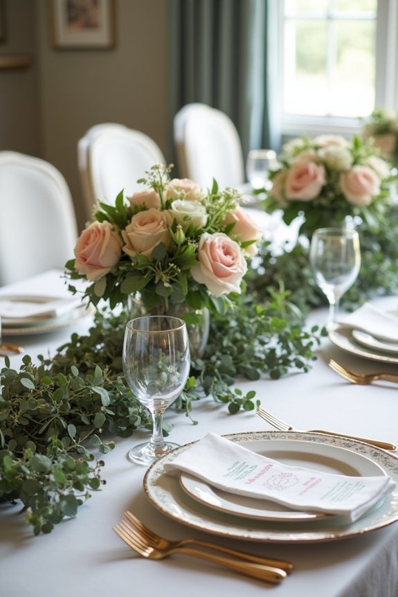 elegant floral table arrangements