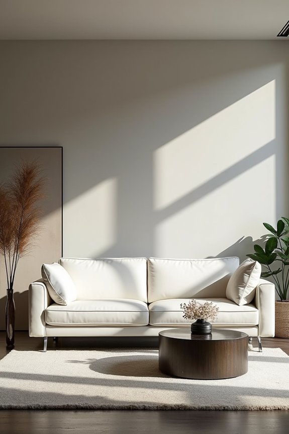 elegant low profile furniture