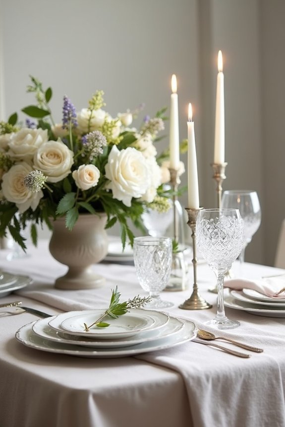 elegant table setting essentials