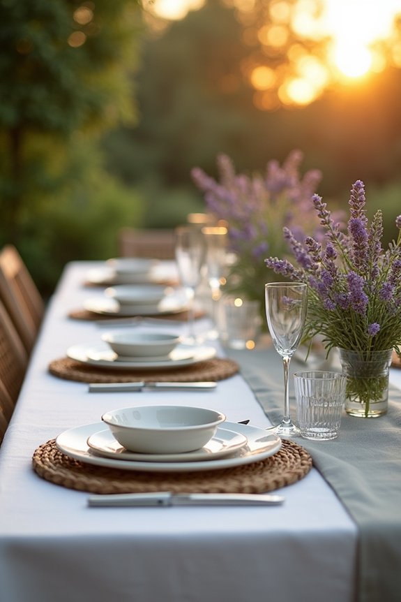 elevate summer dining aesthetics