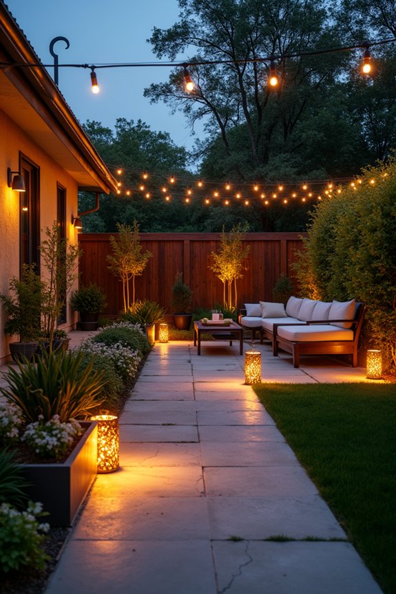 enchanting outdoor lighting ideas