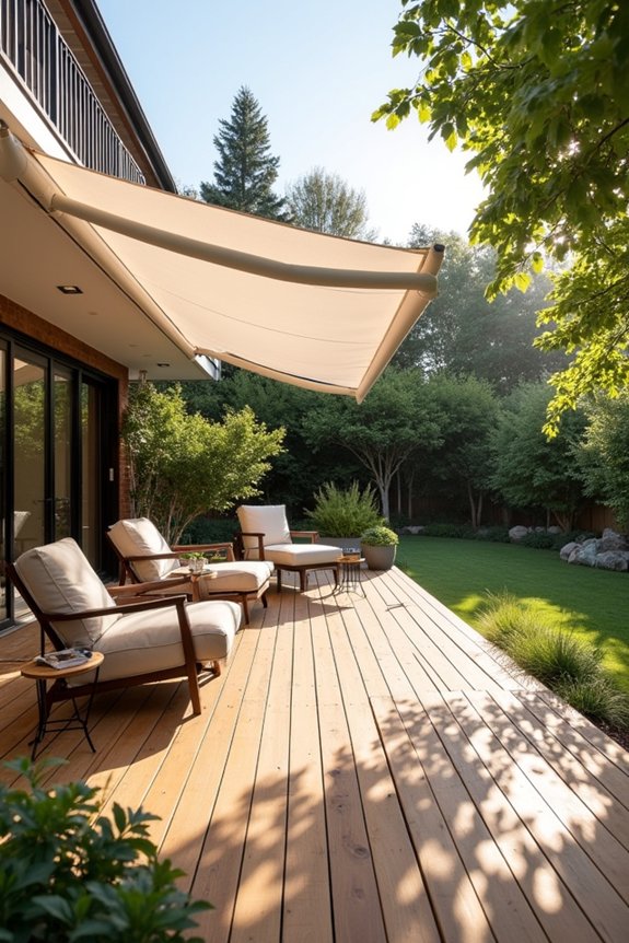 enhance outdoor living space