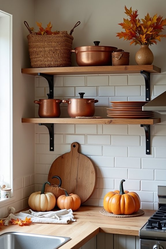 fall colors and textures