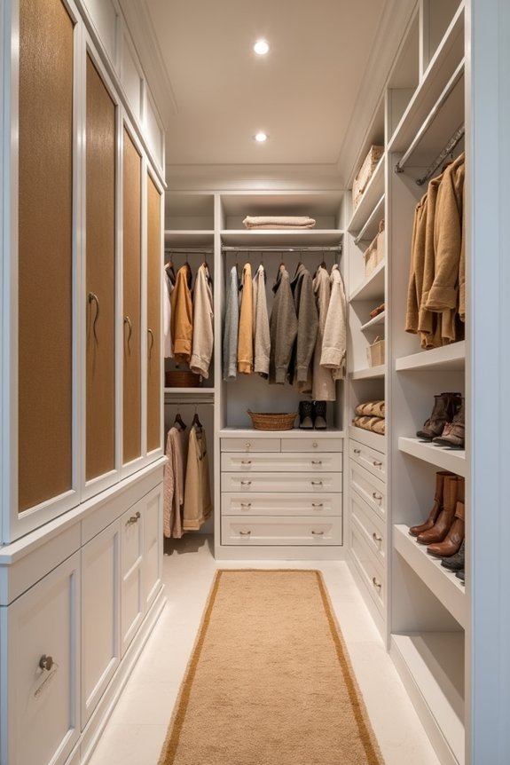 fall inspired closet transformation ideas