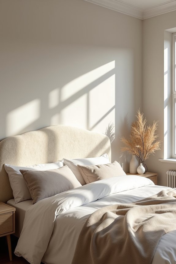 faux fur headboard makeover