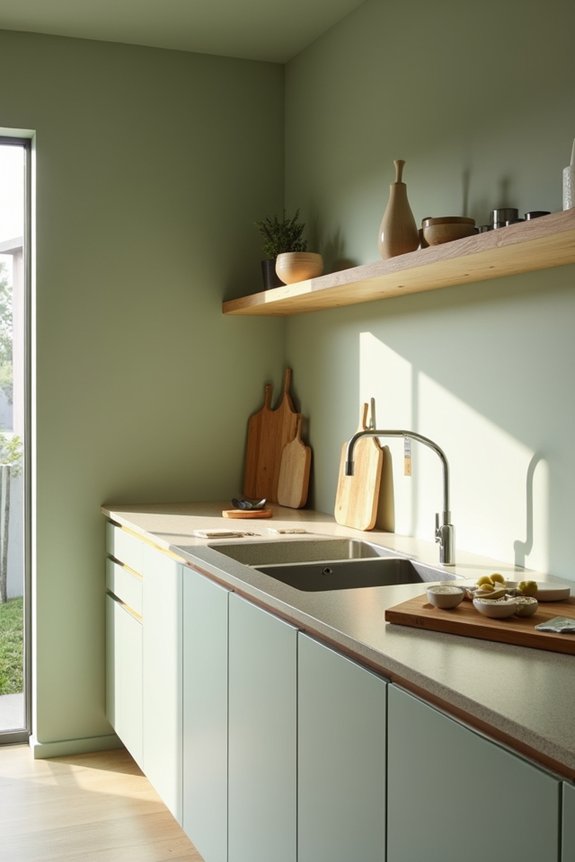 feng shui kitchen arrangement