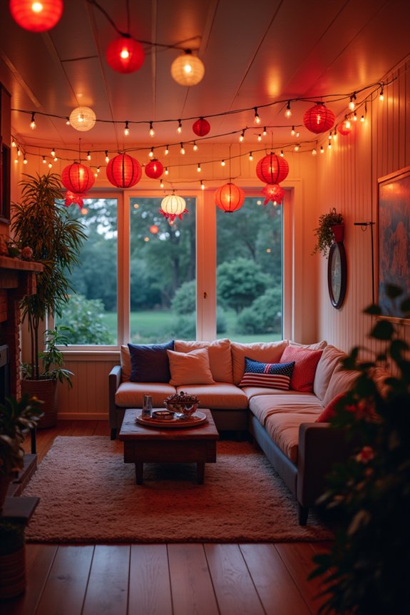 festive ambient lighting options