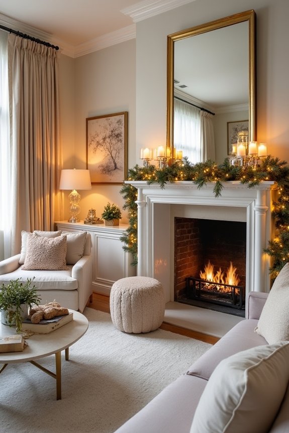 festive art enhances ambiance
