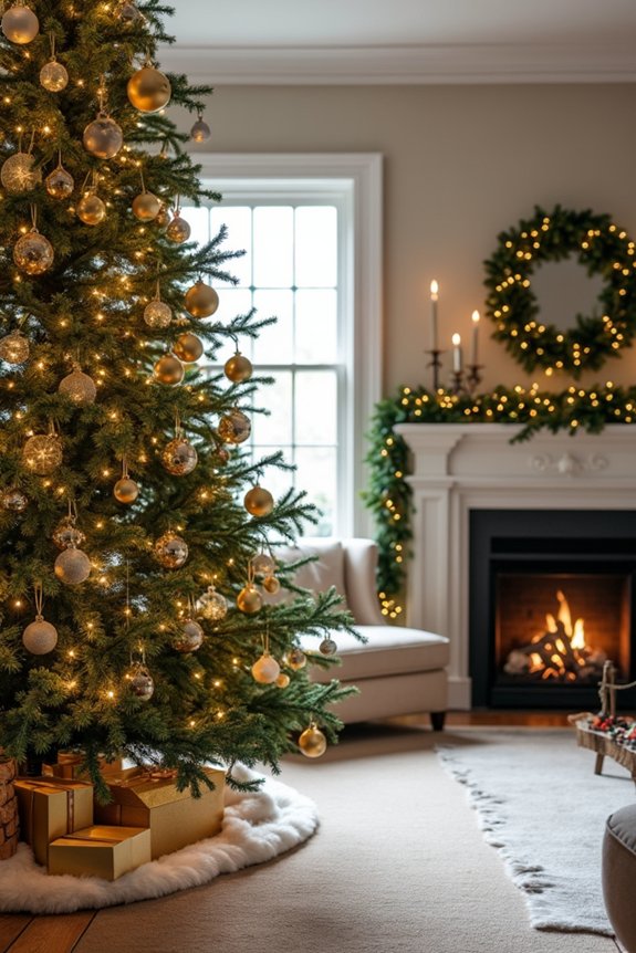 festive focal point decorations