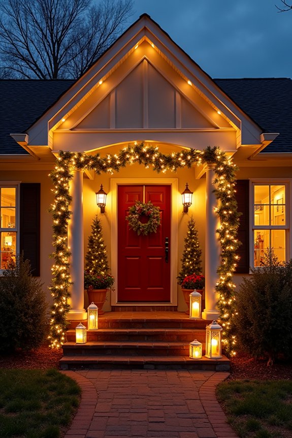 festive outdoor lighting ideas
