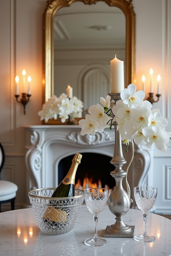 fireplace decor for gatherings