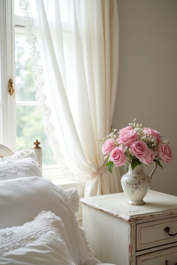 floral and lace elegance