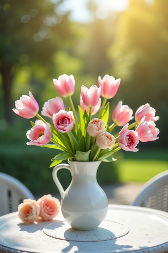 floral centerpieces for mom