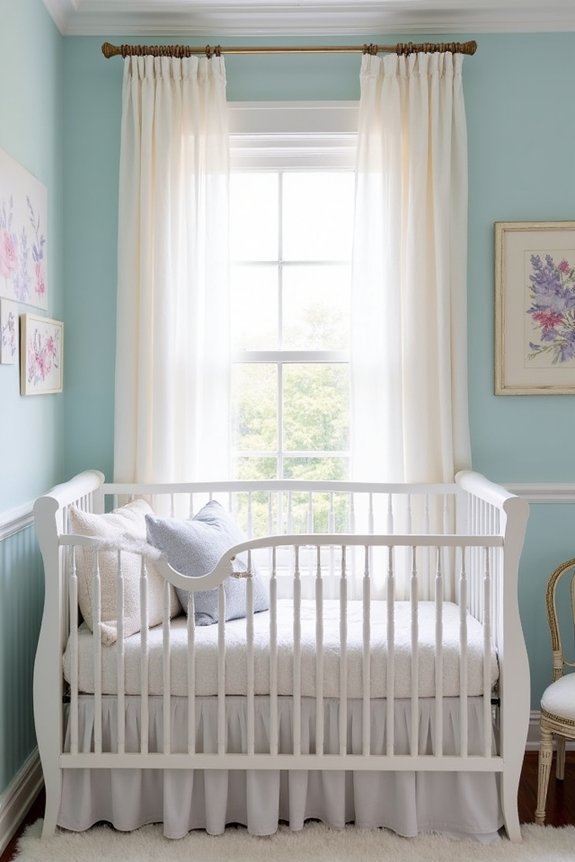 french country nursery textiles
