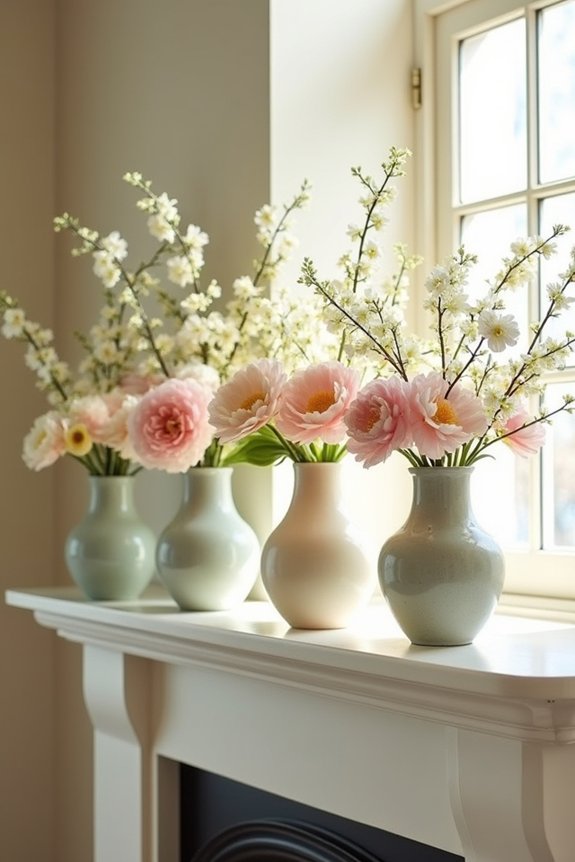 fresh seasonal flower arrangements