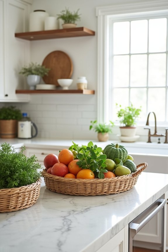 functional summer kitchen decor
