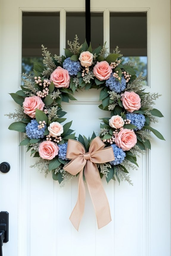 gender reveal door decor