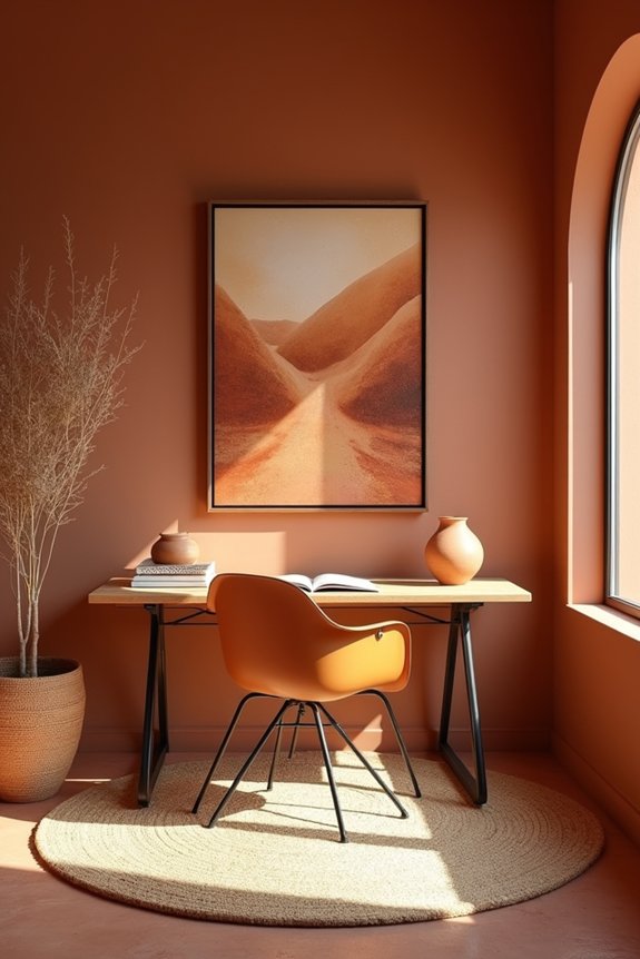 grounded inspiring southwestern office
