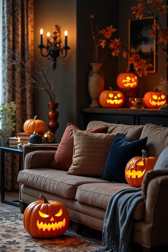 halloween living room ideas