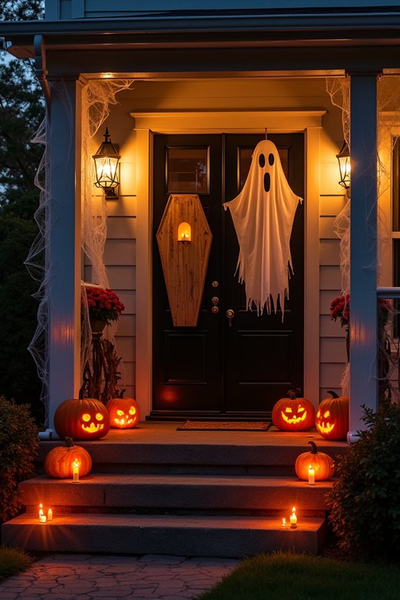haunted porch display ideas