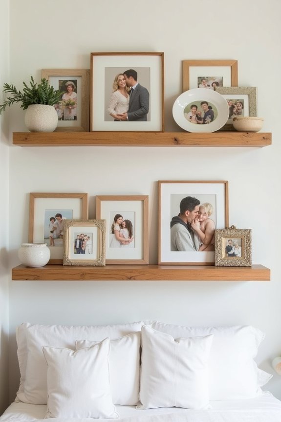 heartfelt memory wall displays