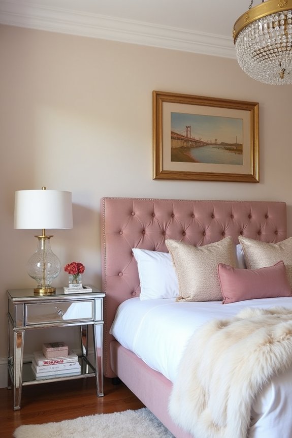 hollywood glam bedroom accessories
